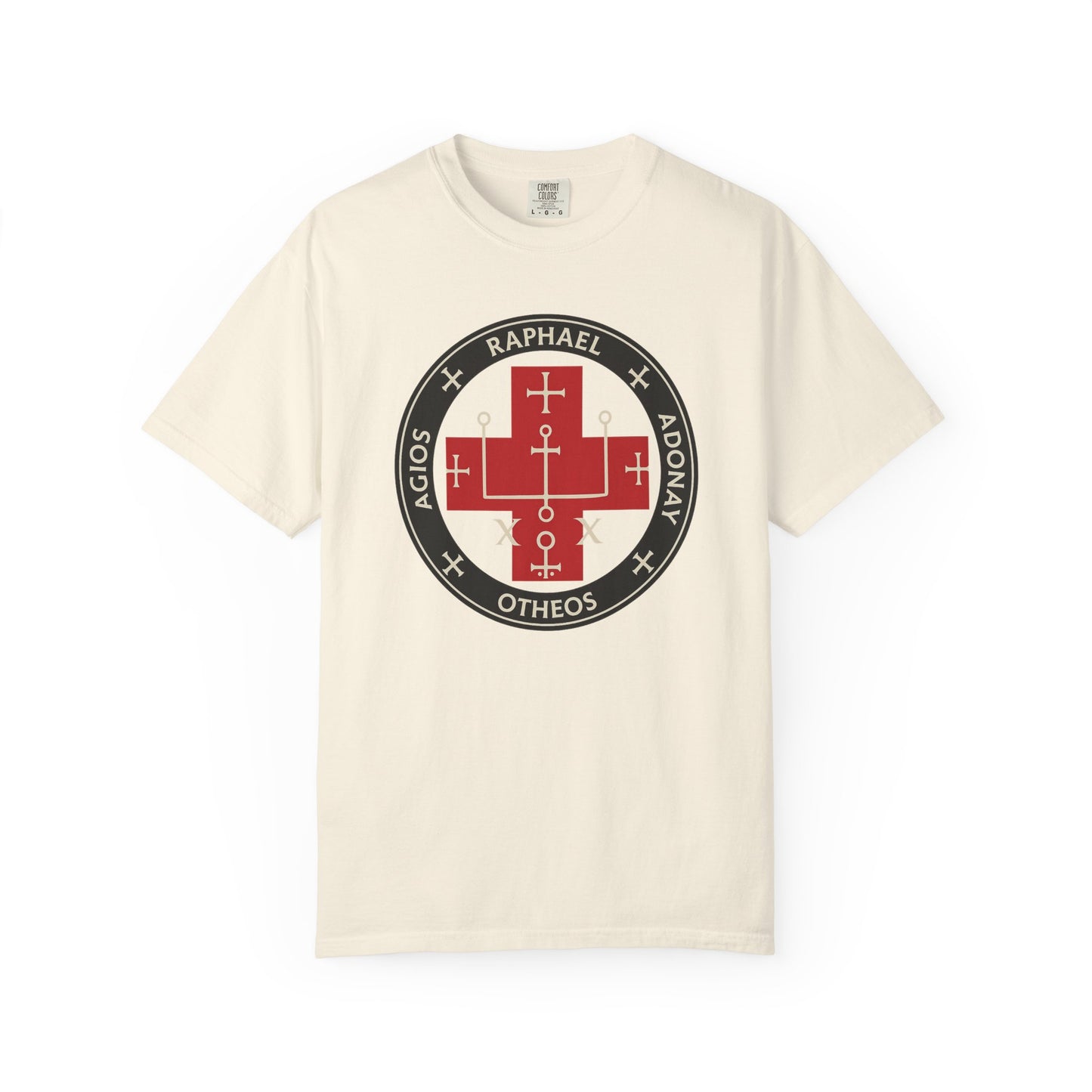 Sigil of St. Raphael Medicine T-shirt, front