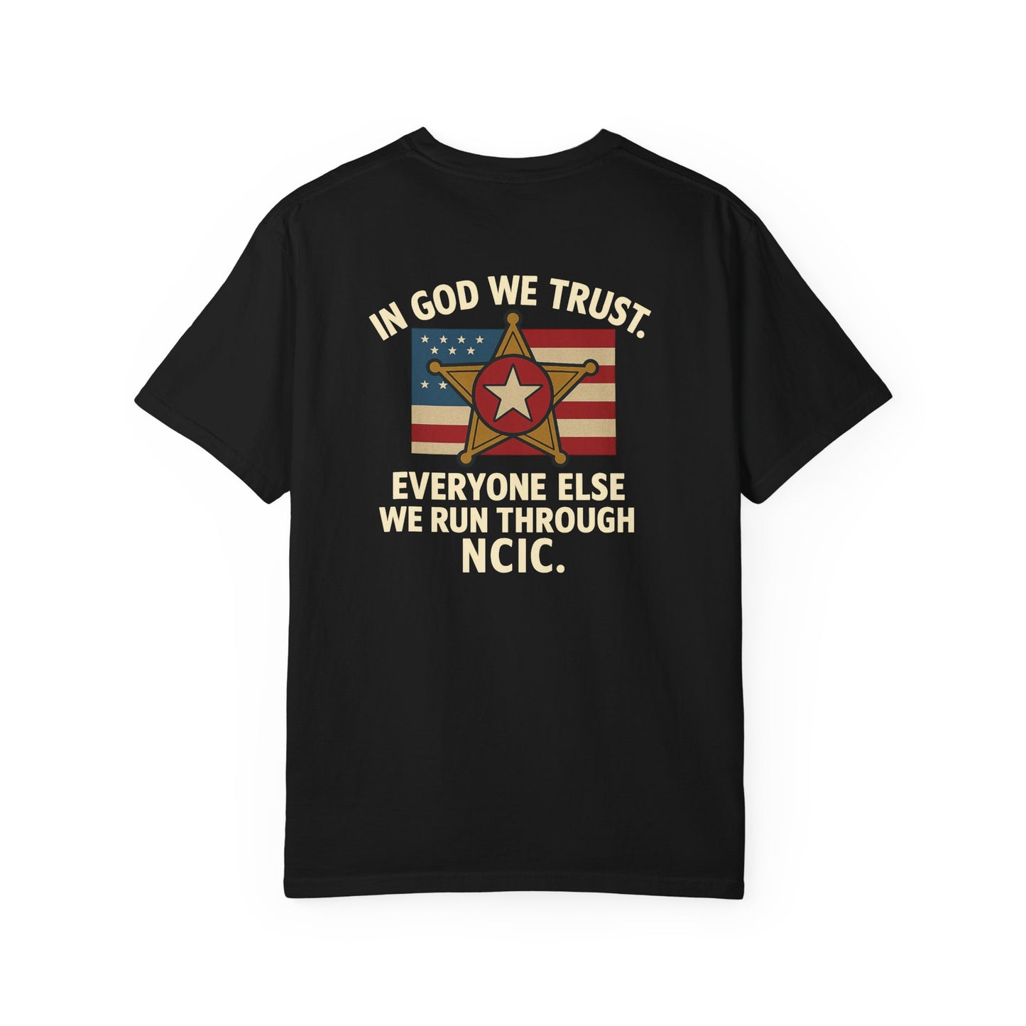 NCIC T-Shirt, back