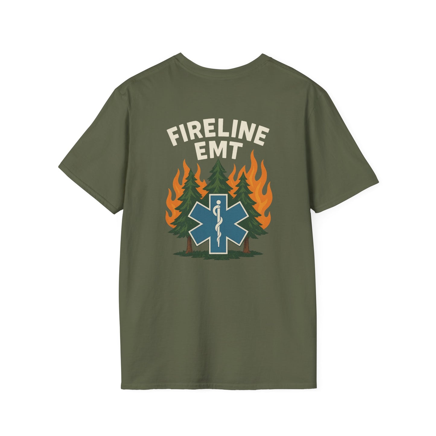 Fireline EMT T-Shirt, back