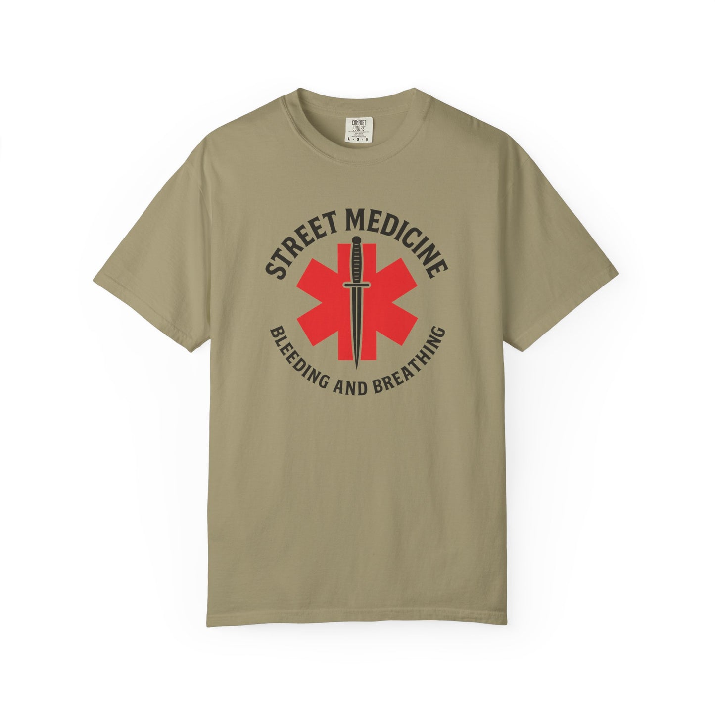 Street Medicine T-shirt, front