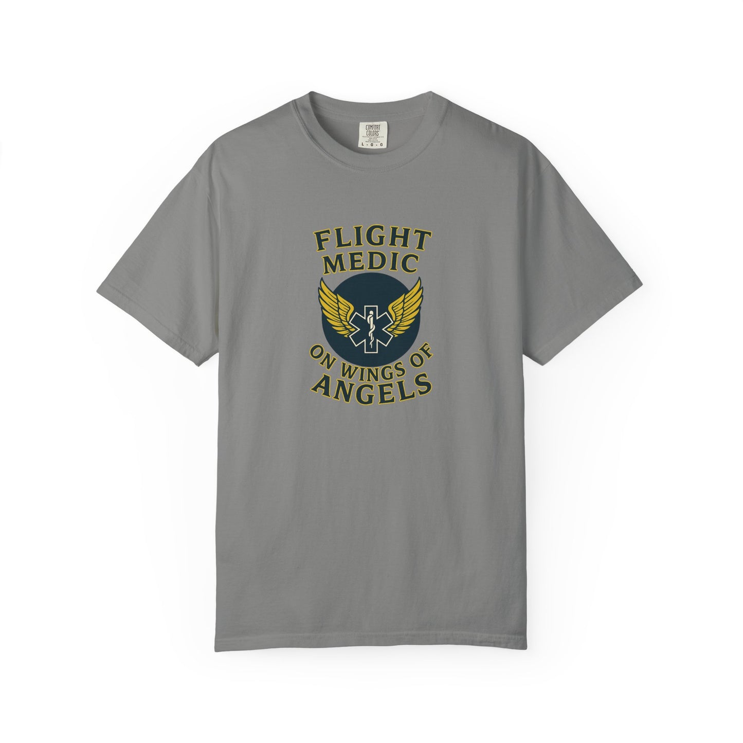 Flight Medic Angel Wings T-shirt, front