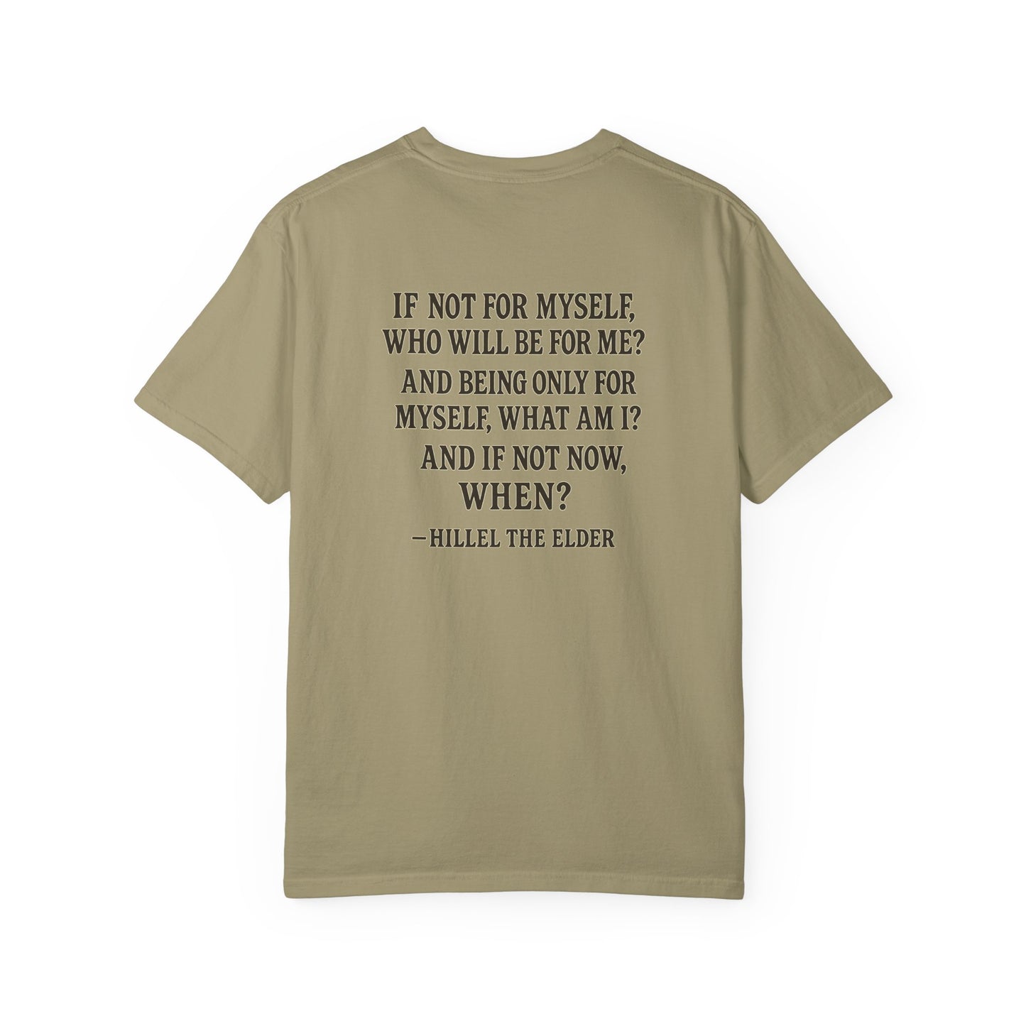 VVW Hillel the Elder Quote T-Shirt, back/front logo