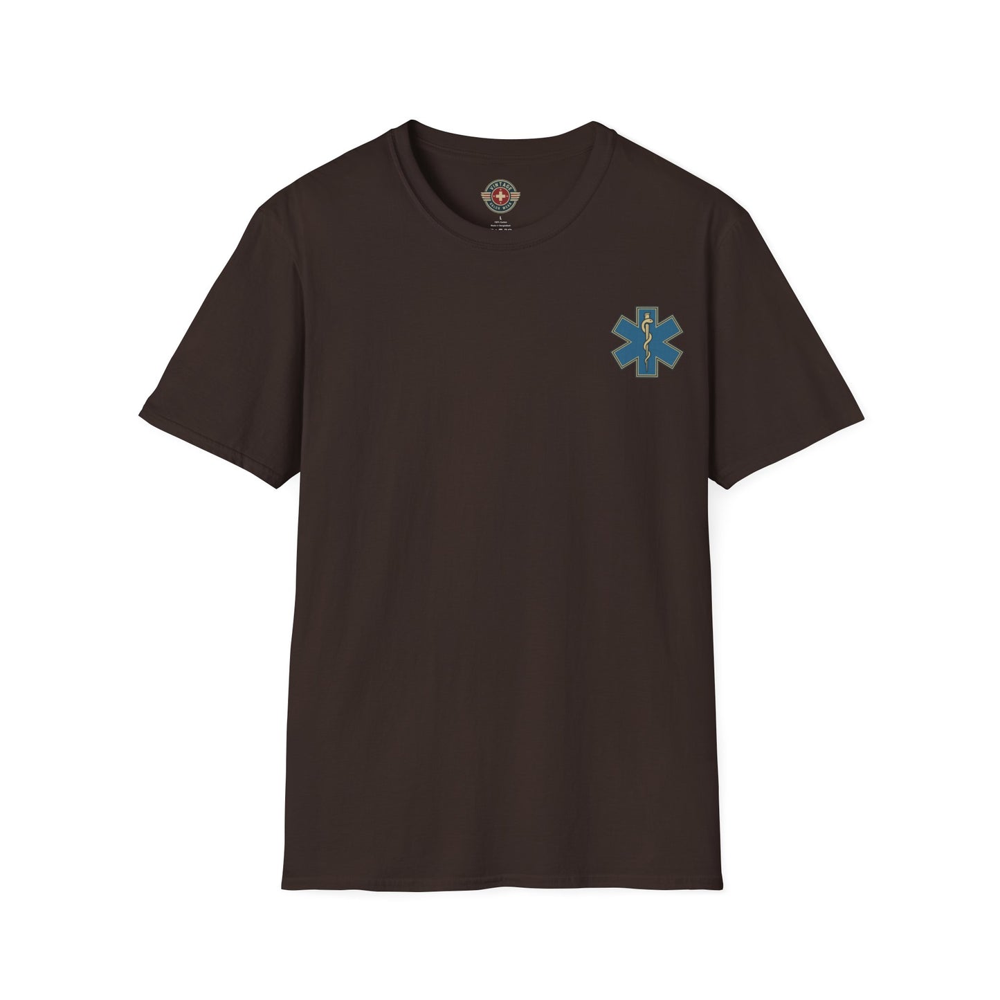 Medic Daze "Code Brown" T-shirt, back/front logo