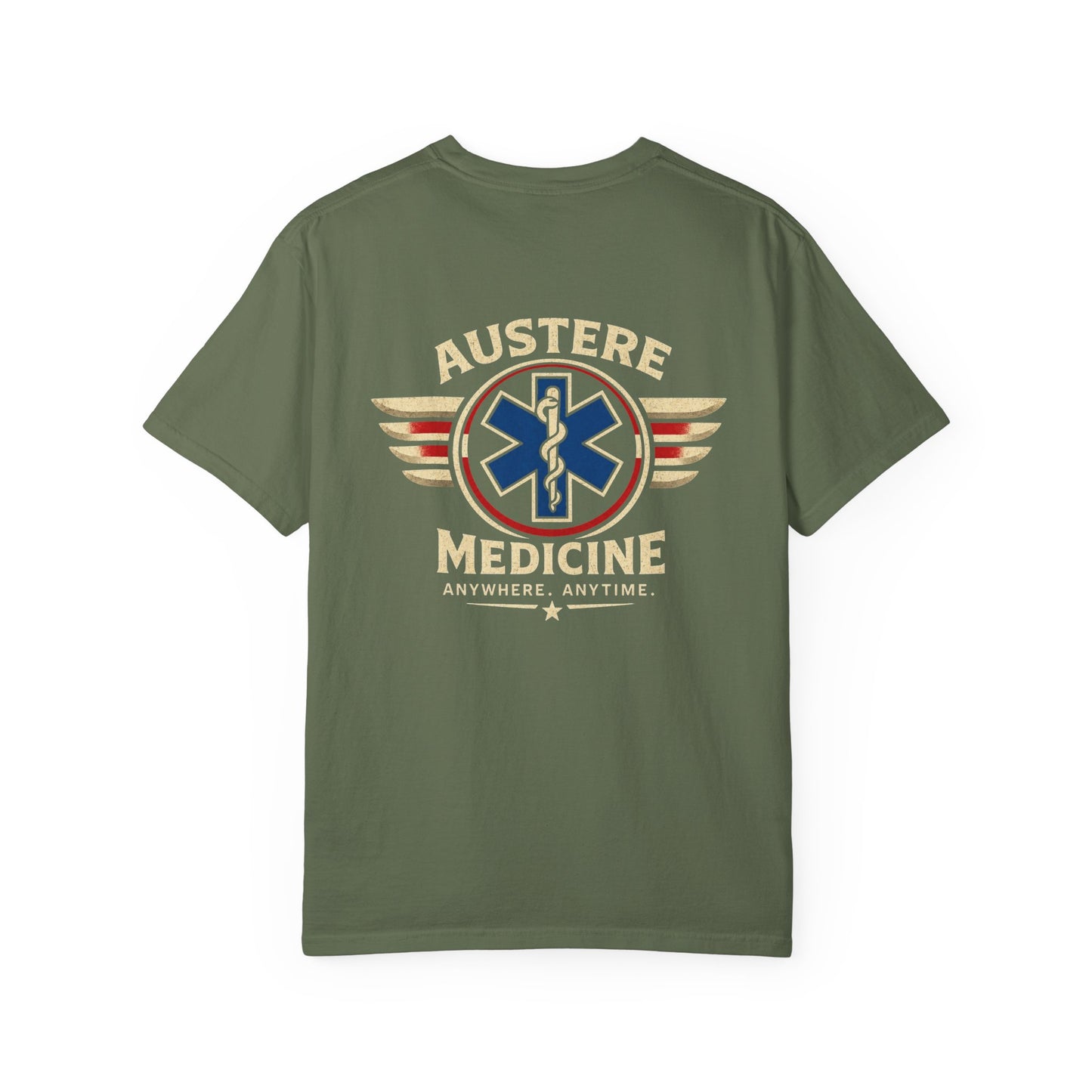 Austere Medicine T-Shirt, back/front logo