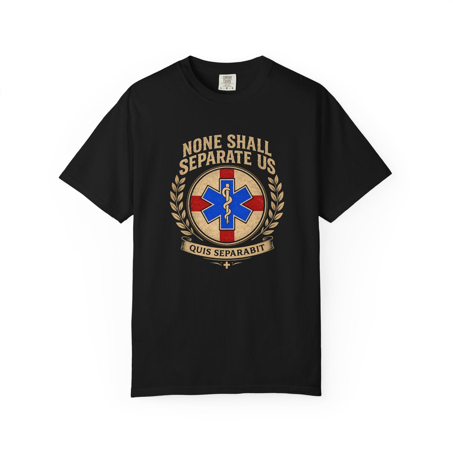 None Shall St. George T-Shirt, front