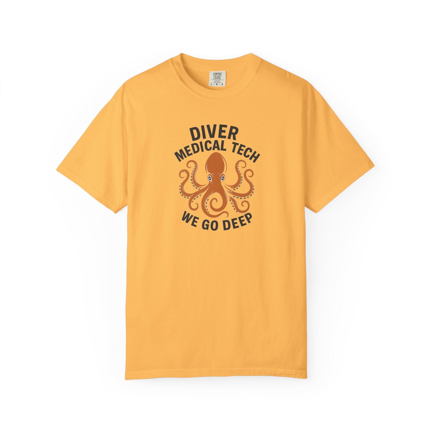 Diver Medical Tech T-shirt (style 2), front