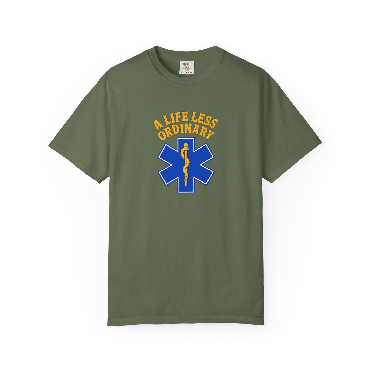 Life Less Ordinary T-shirt, front