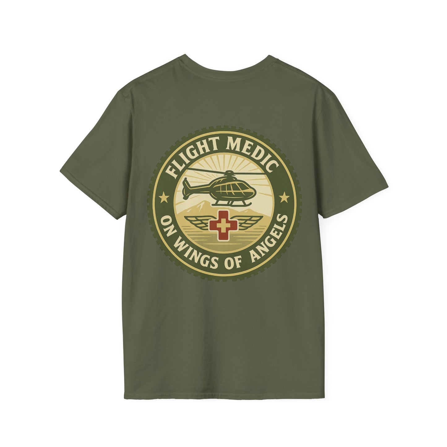 MEDEVAC T-Shirt Flight Medic, back/front logo