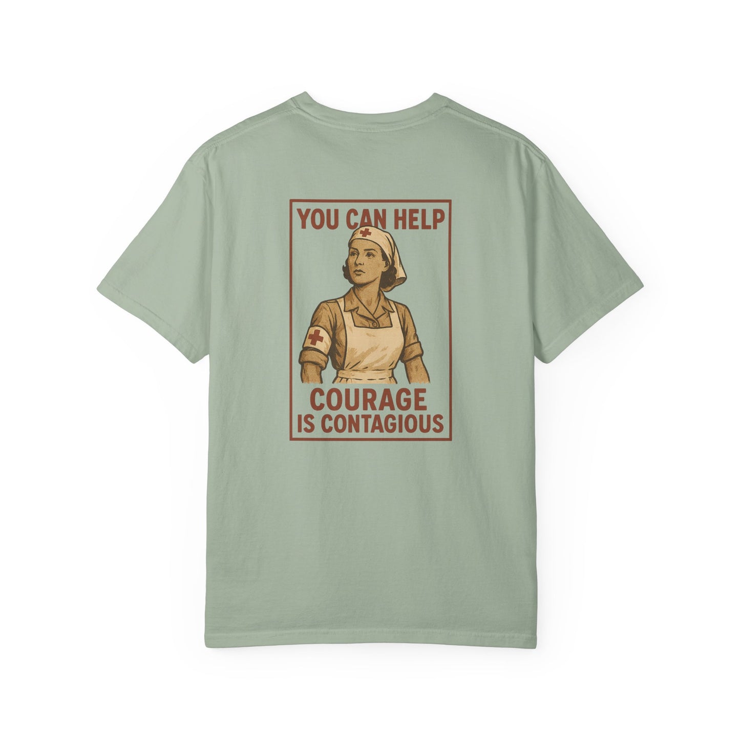 Nurse Courage T-shirt, back