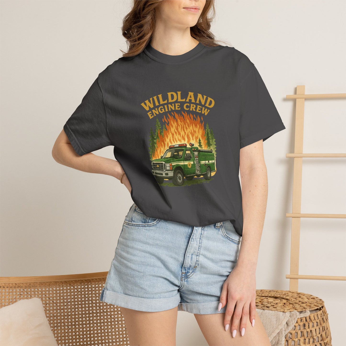 Engine Crew T-shirt (style 2), front