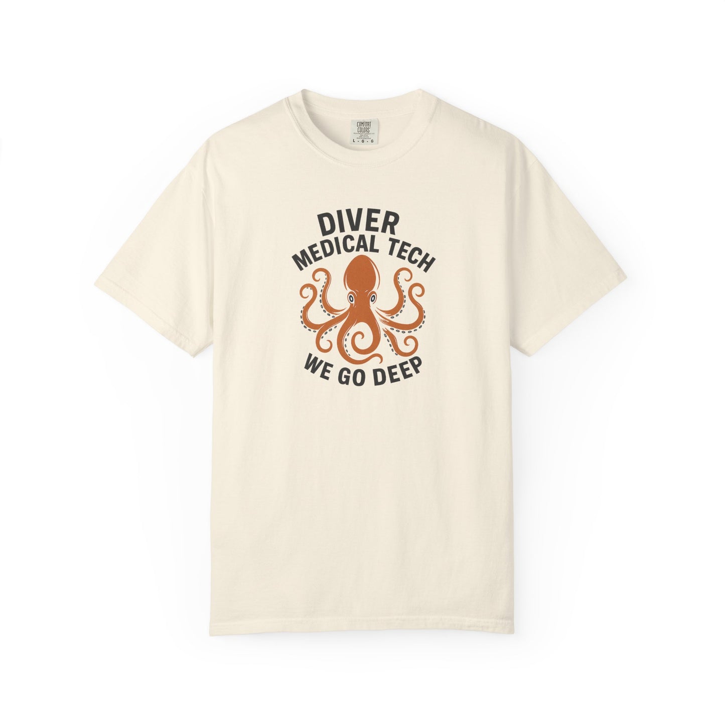 Diver Medical Tech T-shirt (style 2), front