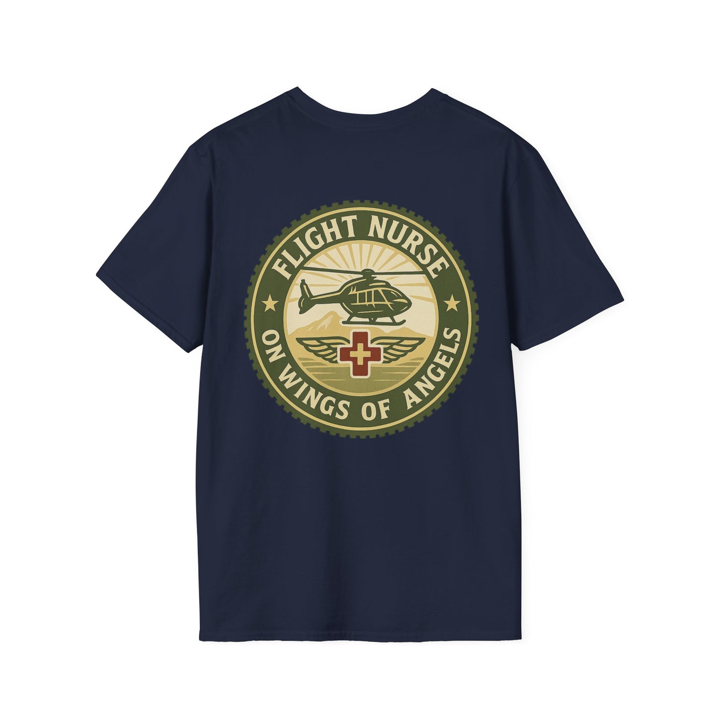MEDEVAC T-Shirt Flight Nurse, back/front logo