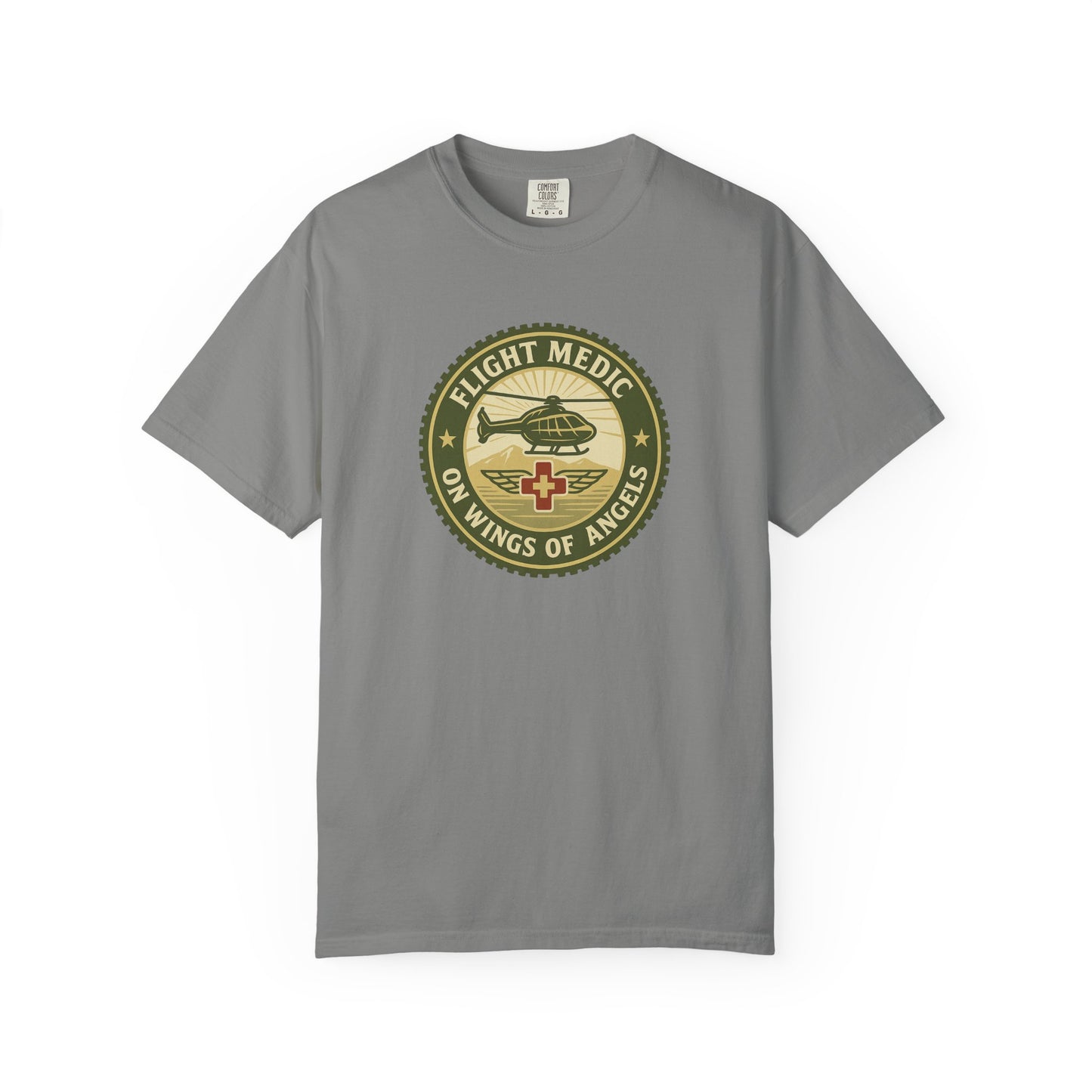 MEDEVAC Flight Medic T-shirt, front
