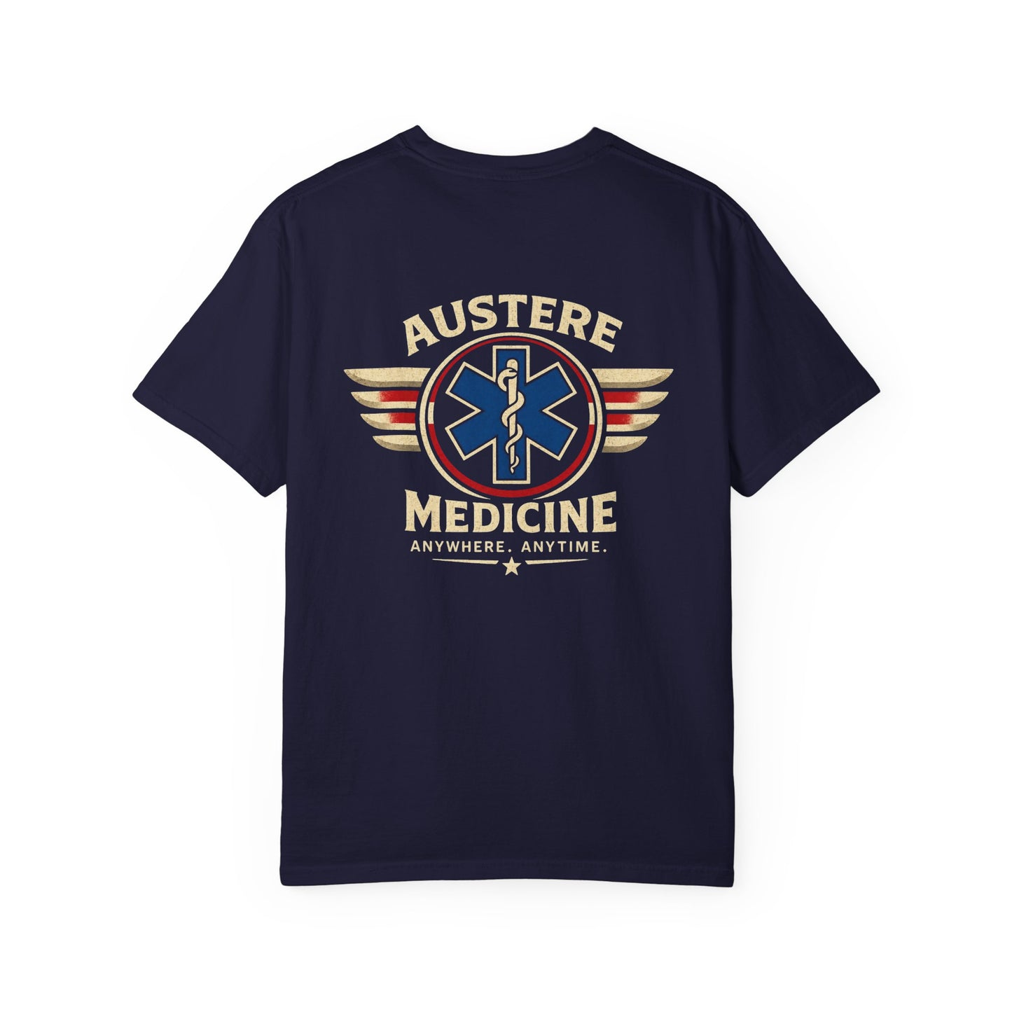 Austere Medicine T-Shirt, back/front logo