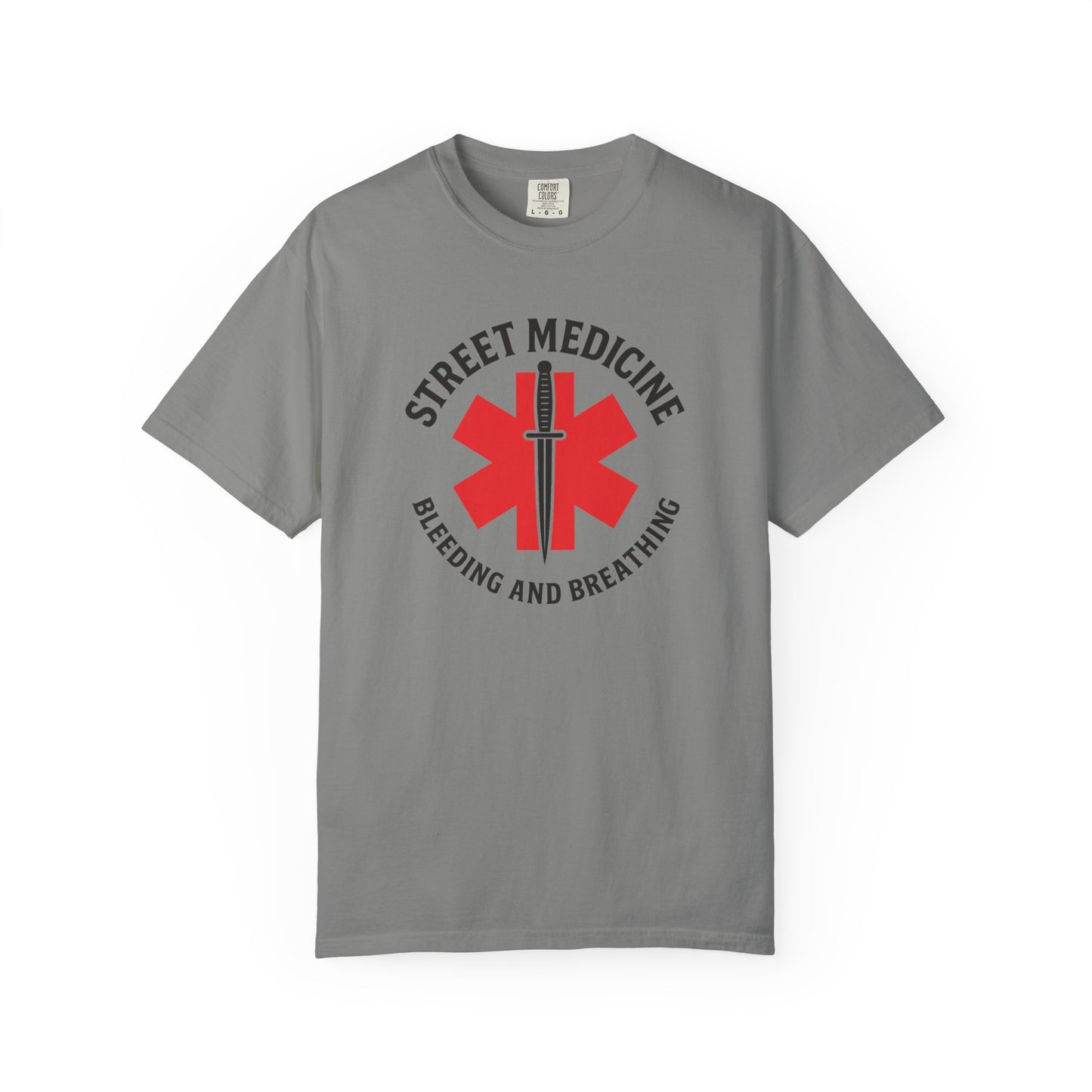 Street Medicine T-shirt, front