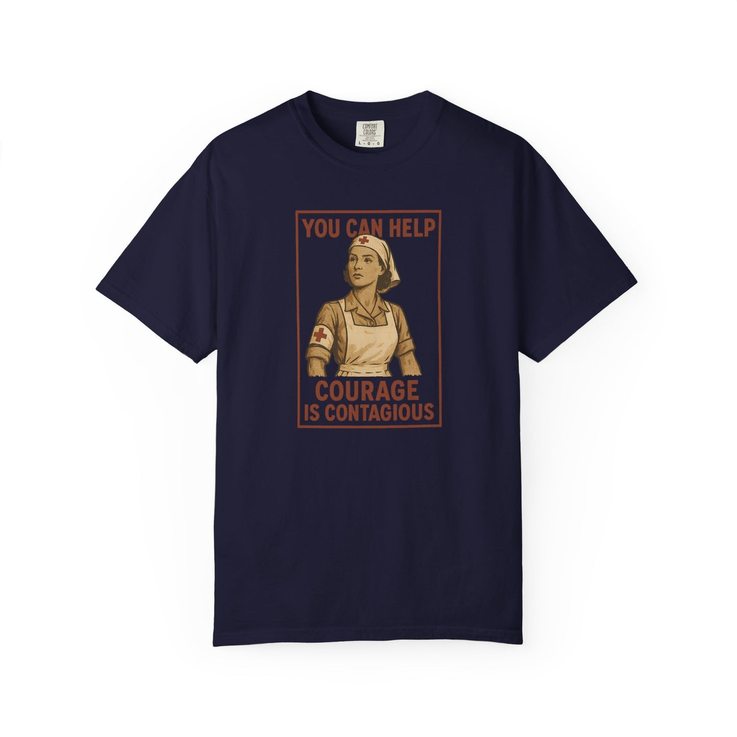 Nurse Courage T-shirt, front