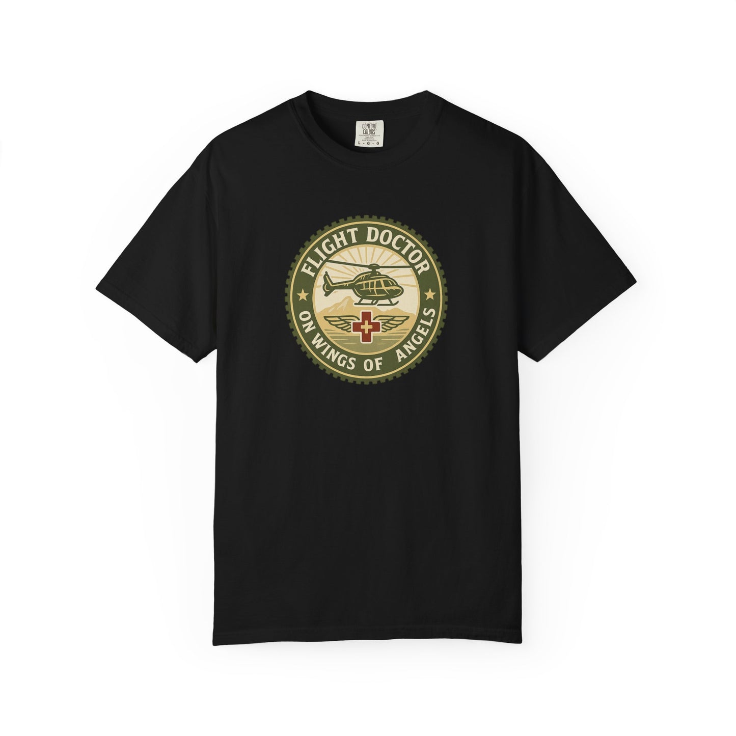 MEDEVAC Flight Doctor T-shirt, front