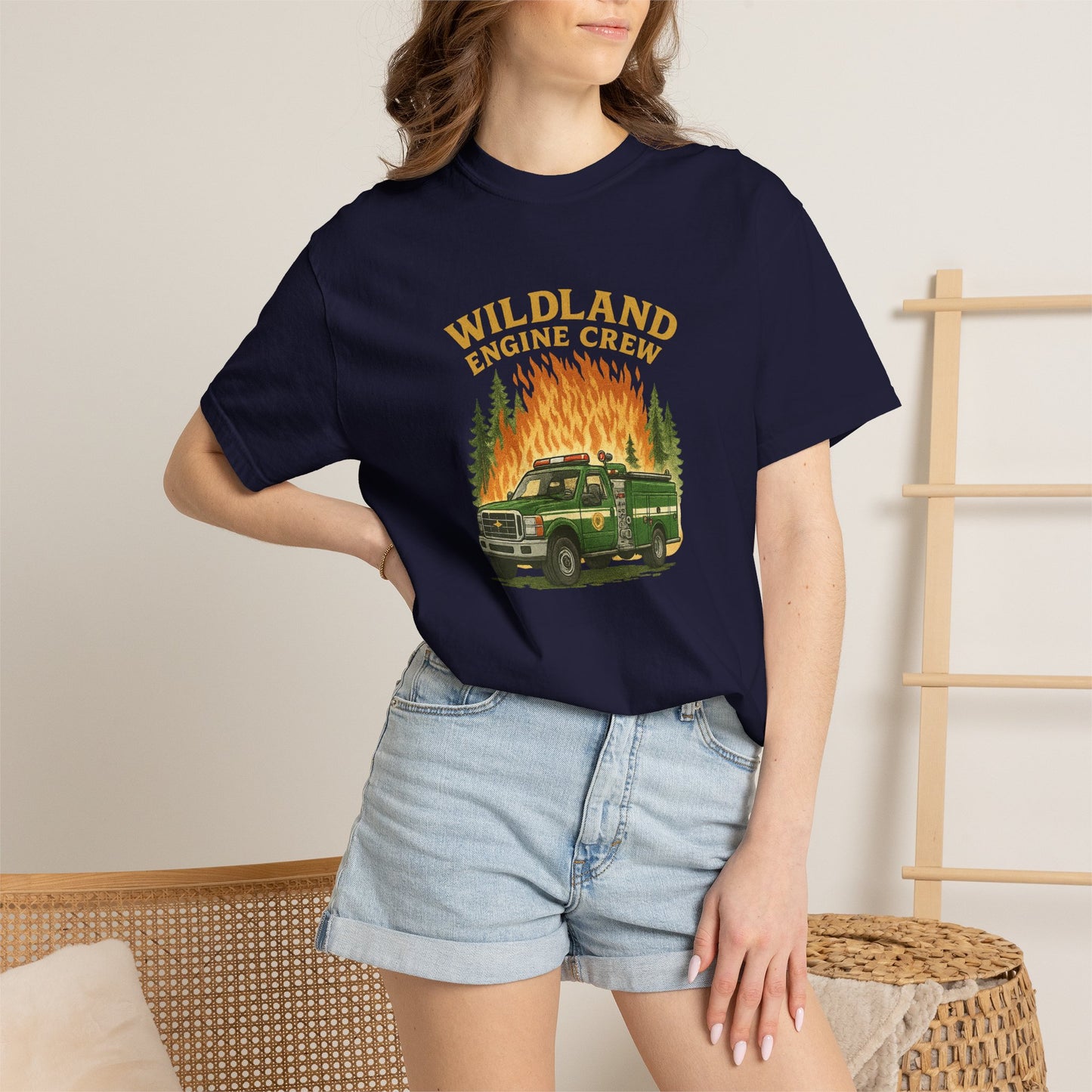 Engine Crew T-shirt (style 2), front