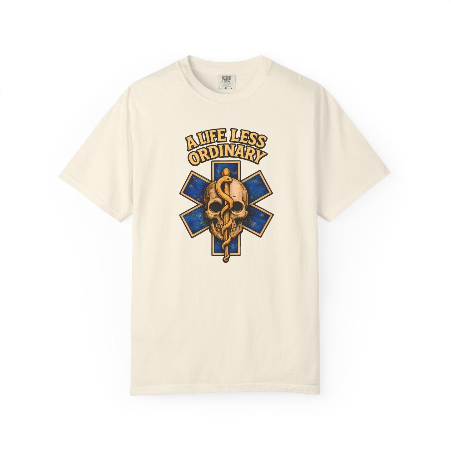 Less Ordinary Skull T-Shirt, front