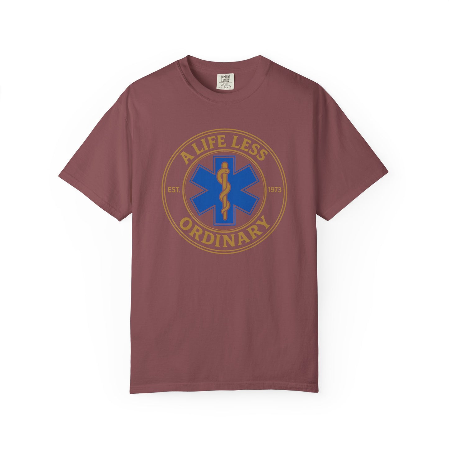 Less Ordinary Est. 1973 T-Shirt, front