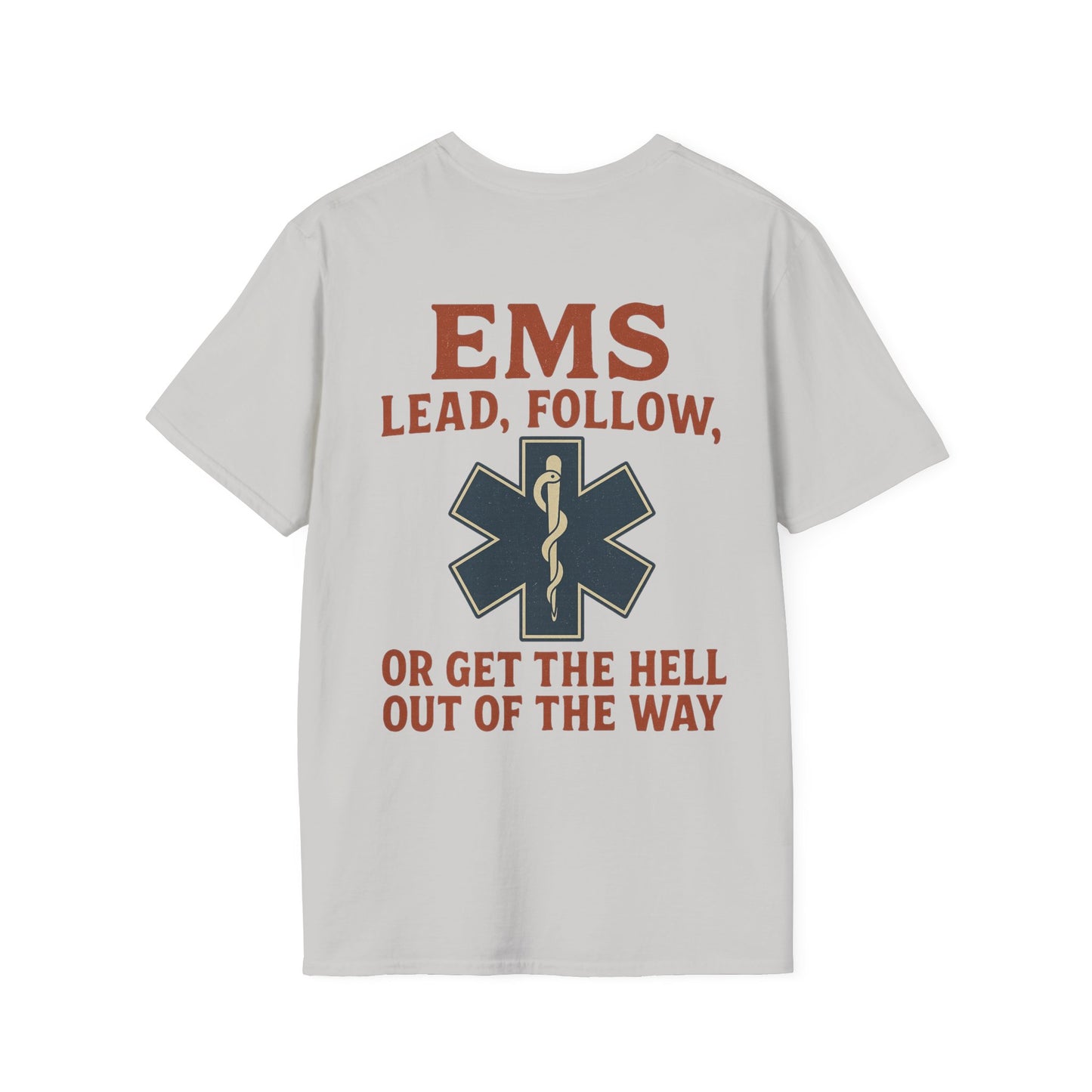 Lead Follow T-Shirt EMS, back/front logo