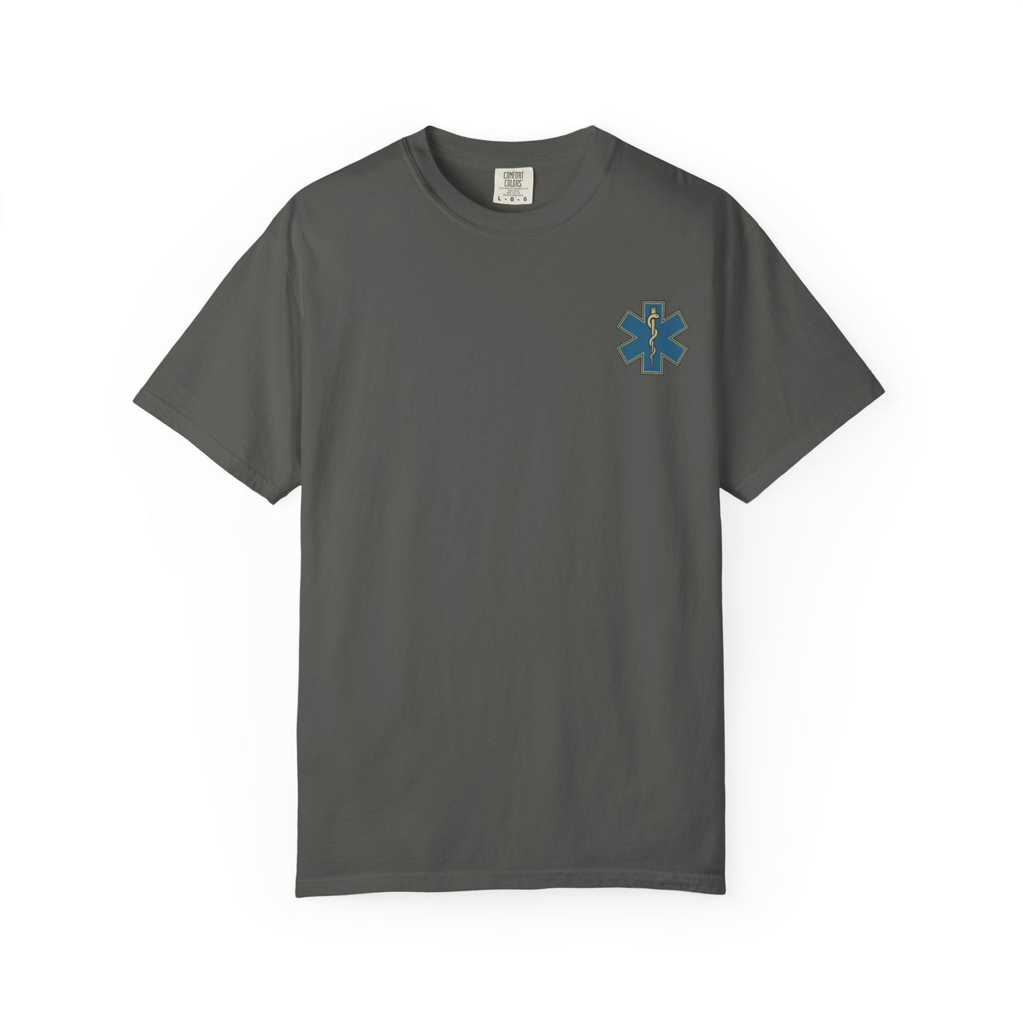Diver Medical Tech T-shirt (style 1), back/front logo