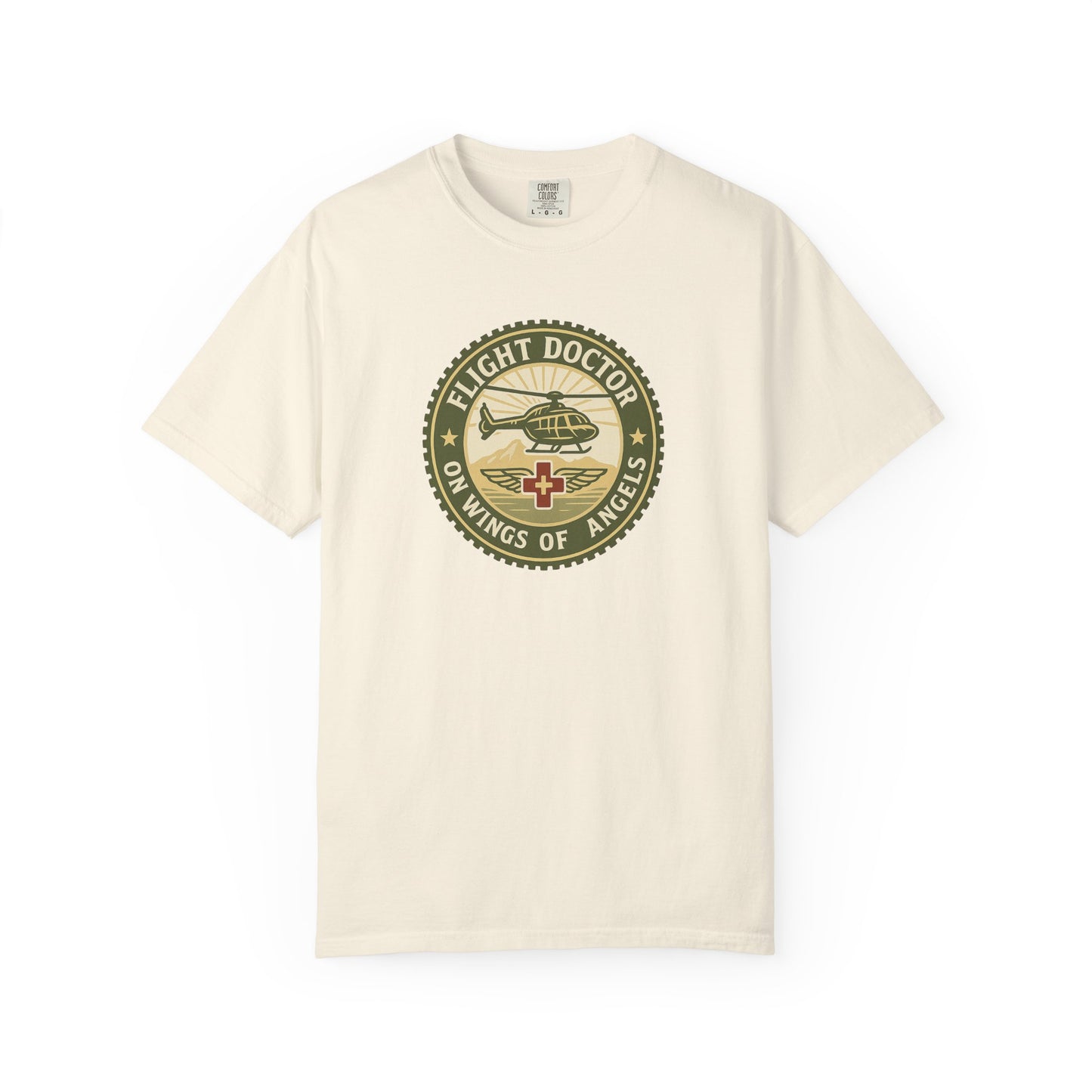 MEDEVAC Flight Doctor T-shirt, front