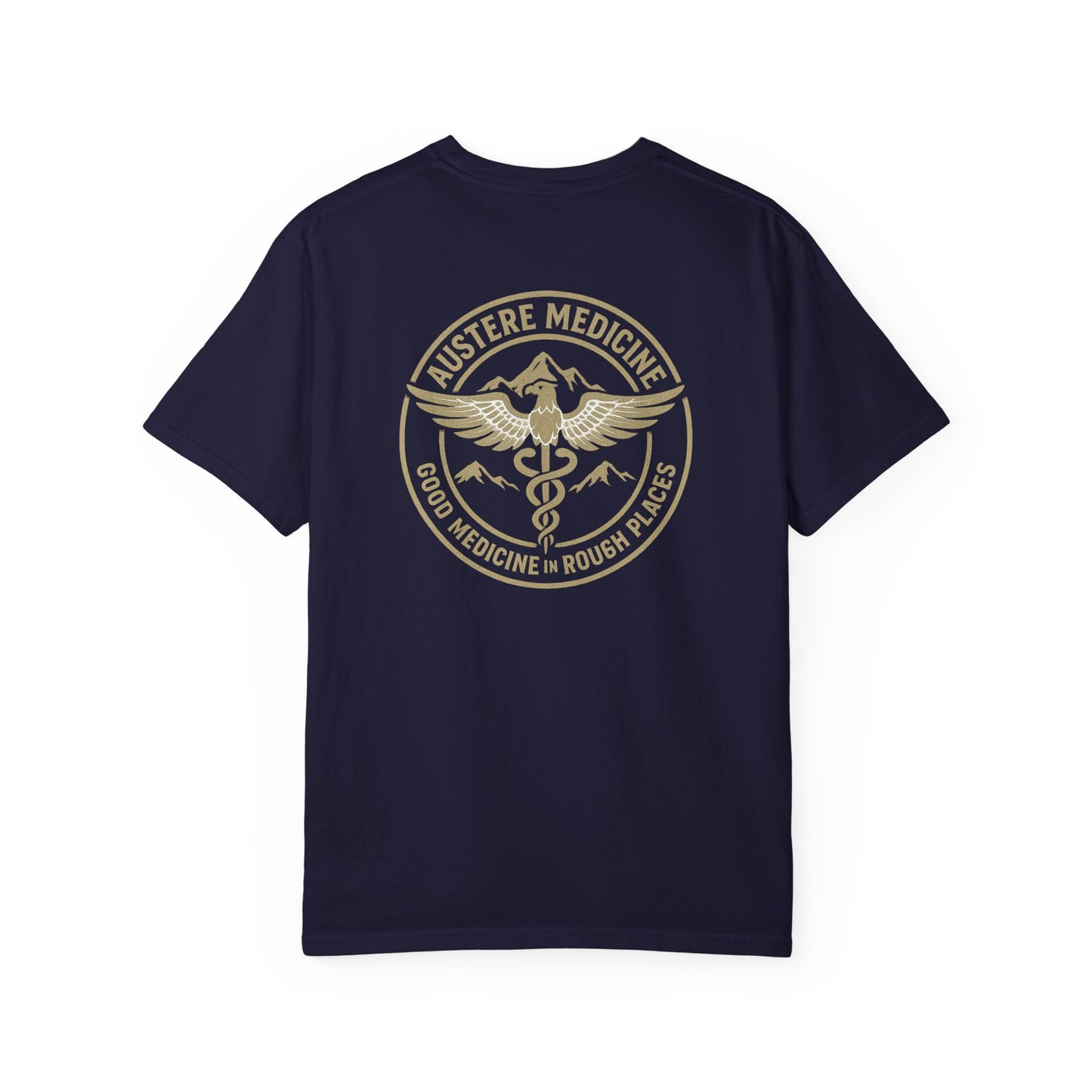 Rough Places T-shirt, back/front logo