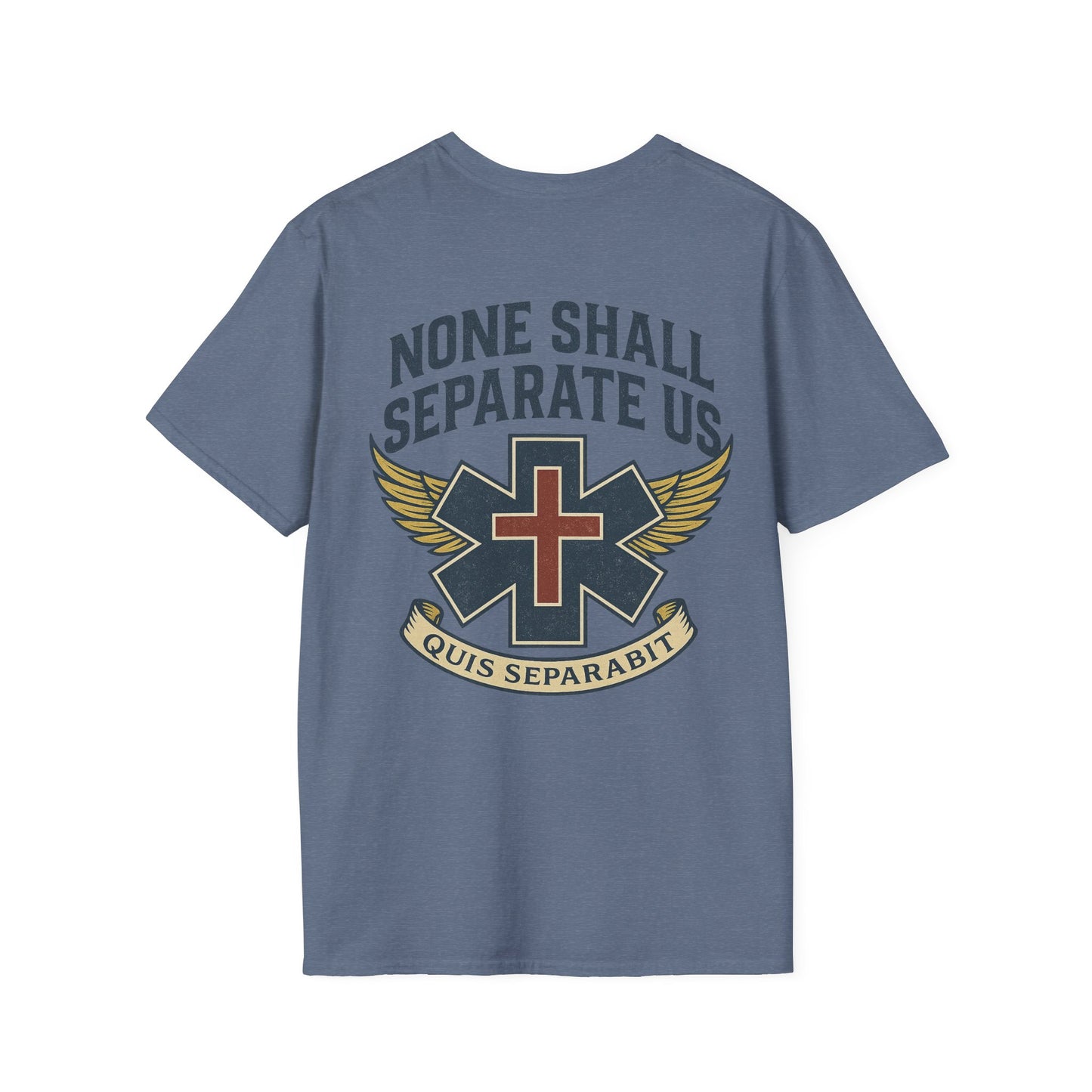 None Shall EMS T-Shirt, back/front logo