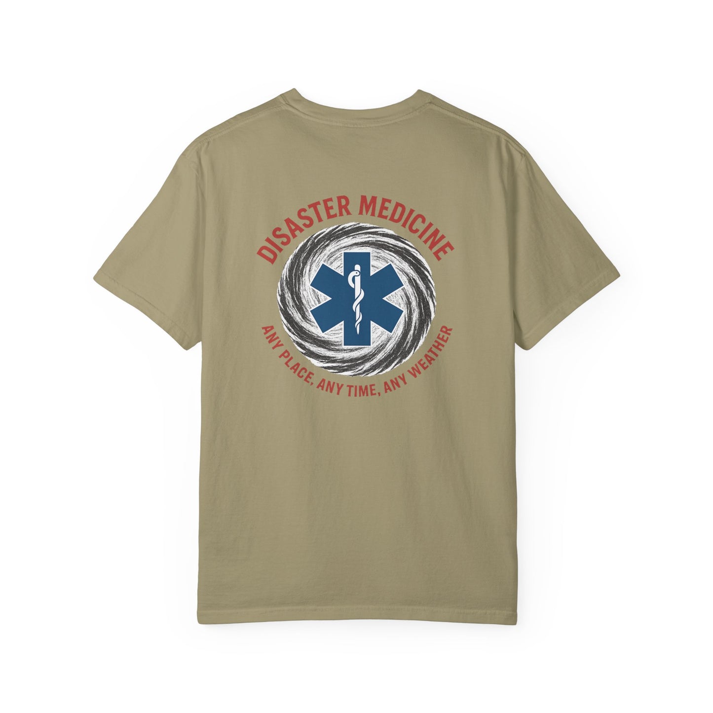 Disaster Medicine T-shirt, back/front logo