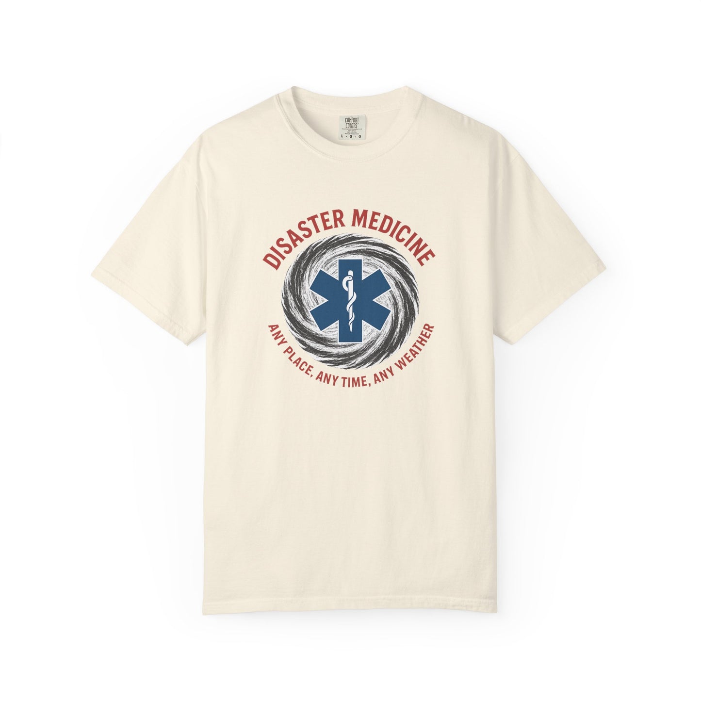 Disaster Medicine T-shirt, front