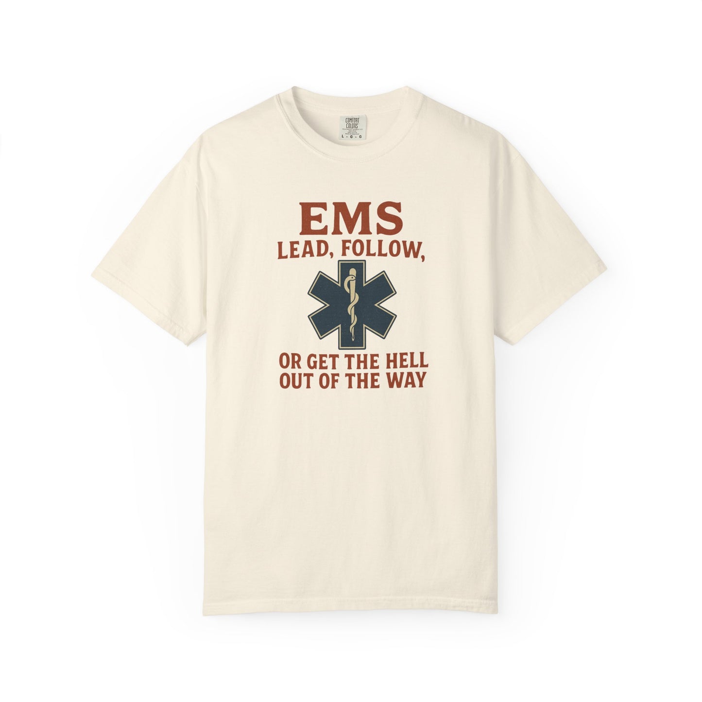 Lead Follow T-shirt, front