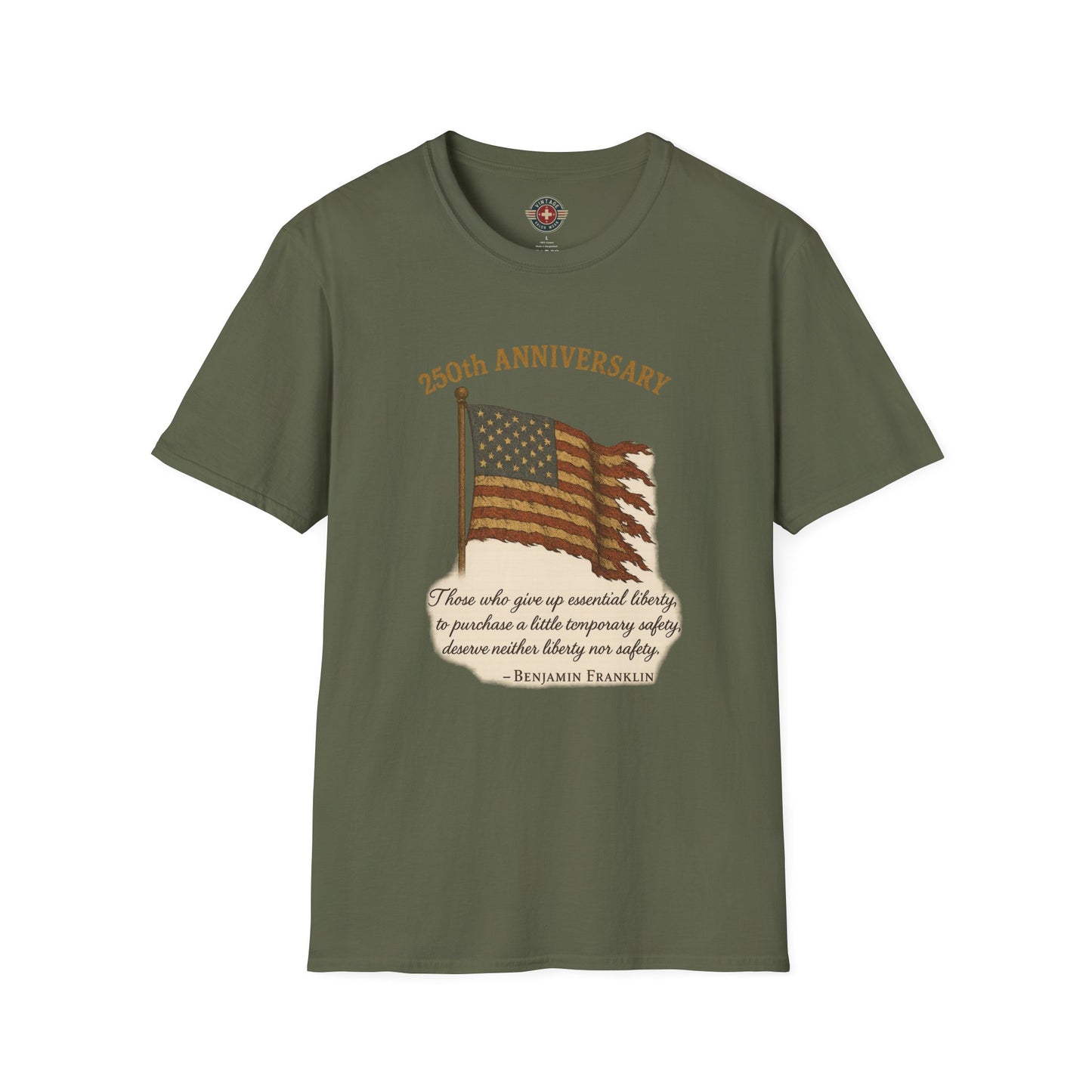 Ben Franklin T-Shirt, front