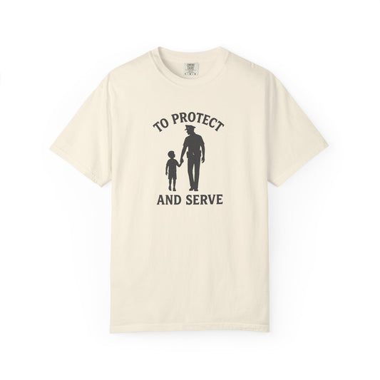 Protect and Serve T-Shirt, front