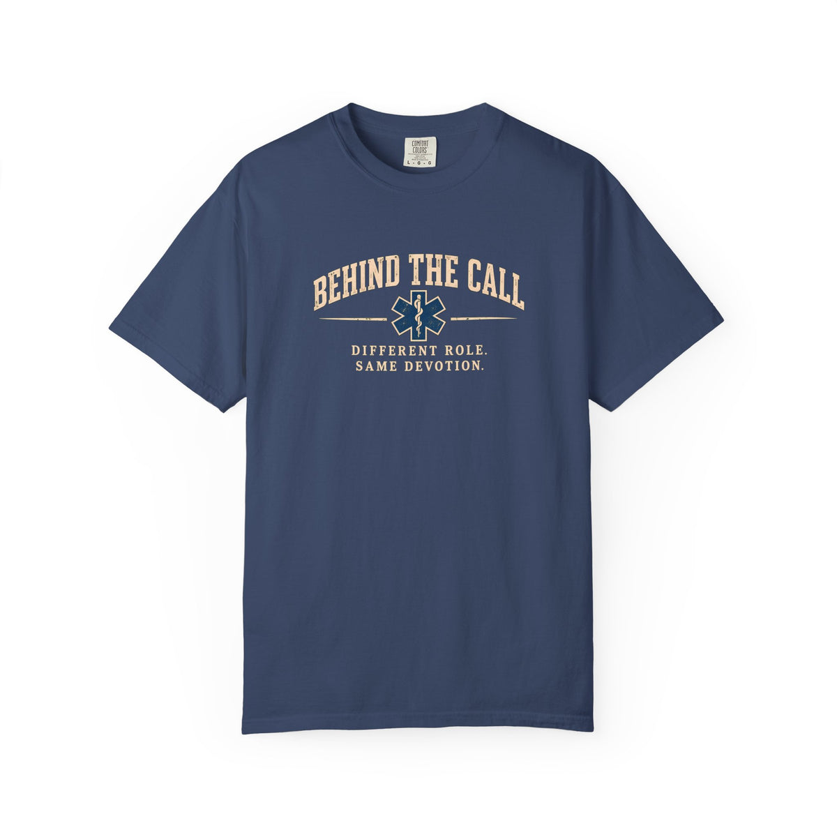 Behind the Call EMS T-Shirt, front