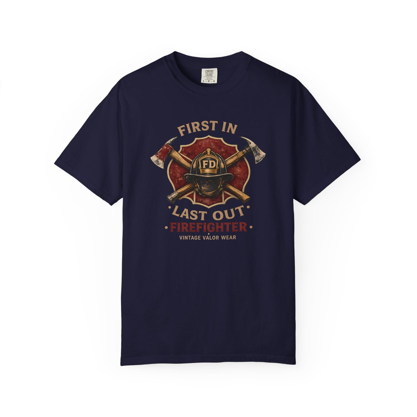 First In - Last Out T-Shirt, front