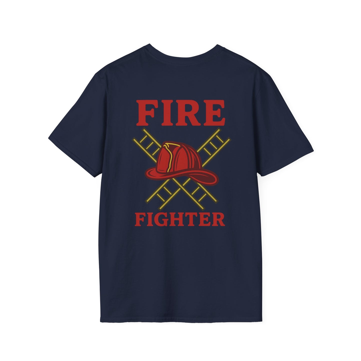 Fire Fighter T-Shirt, back/front logo