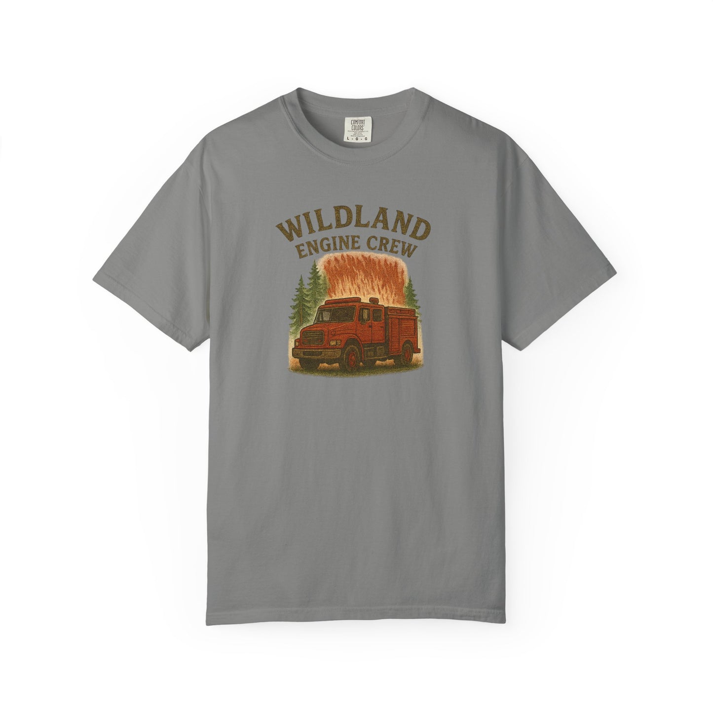 Engine Crew T-shirt (style 1), front