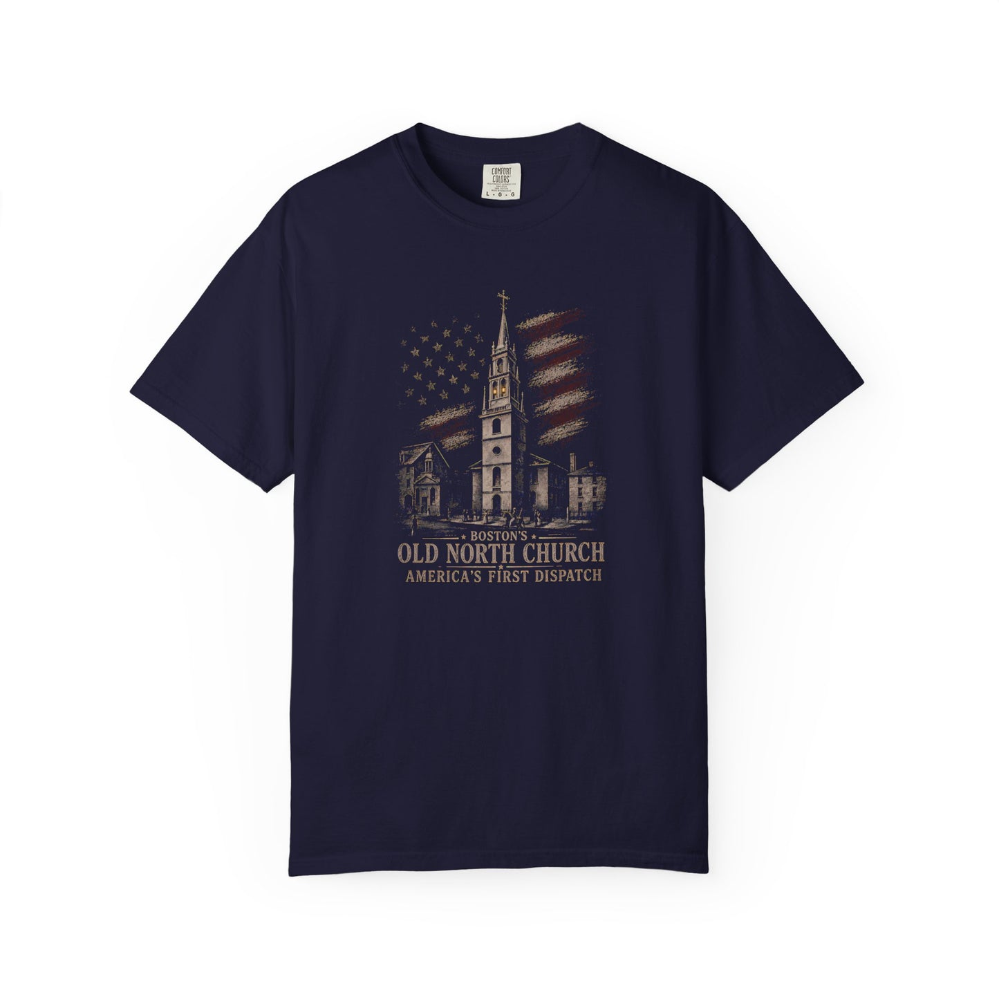 Two If By Sea T-Shirt, front/back