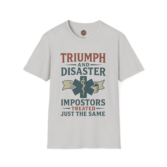 Triumph and Disaster T-Shirt, front