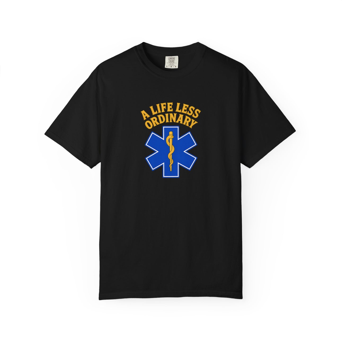 Life Less Ordinary T-shirt, front