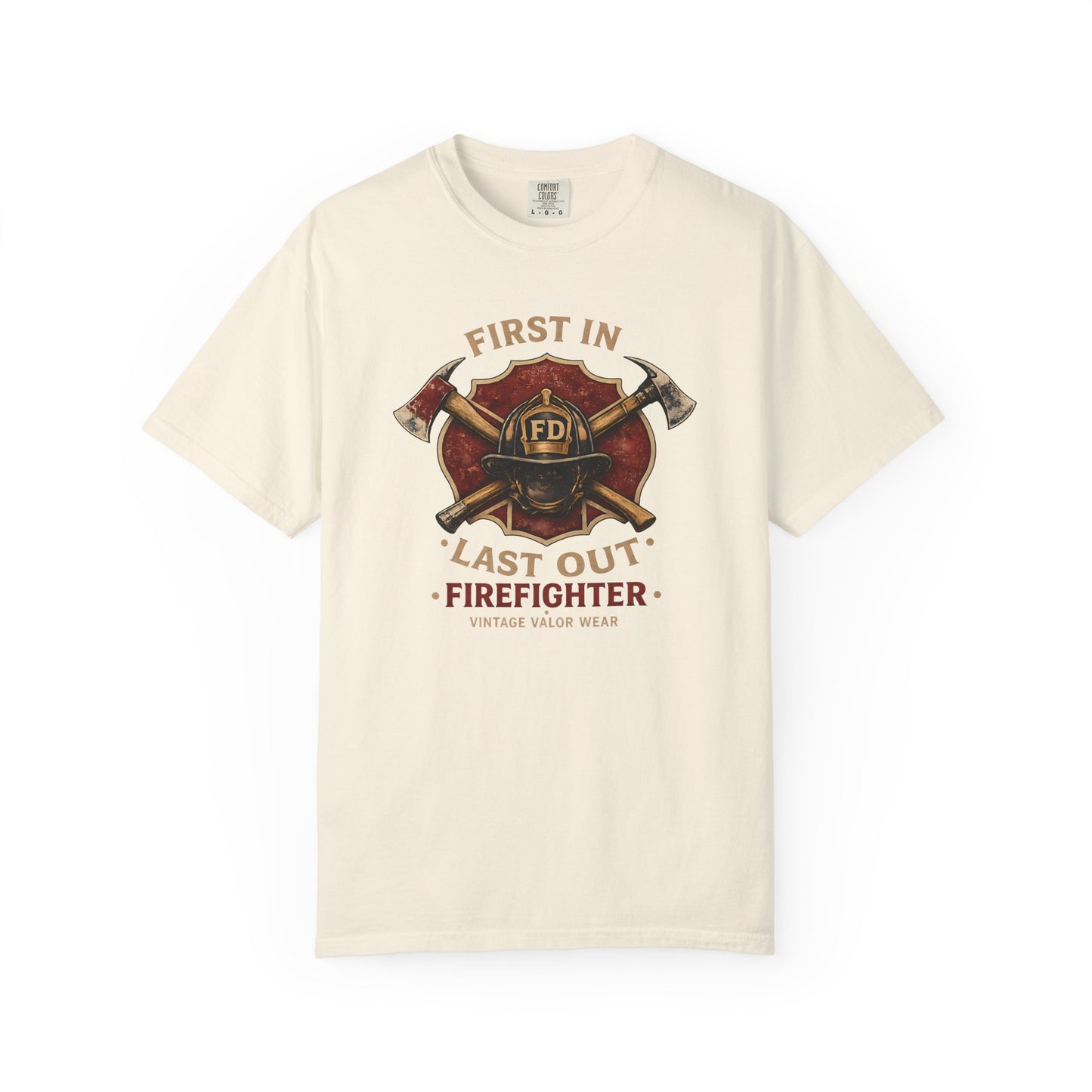 First In - Last Out T-Shirt, front