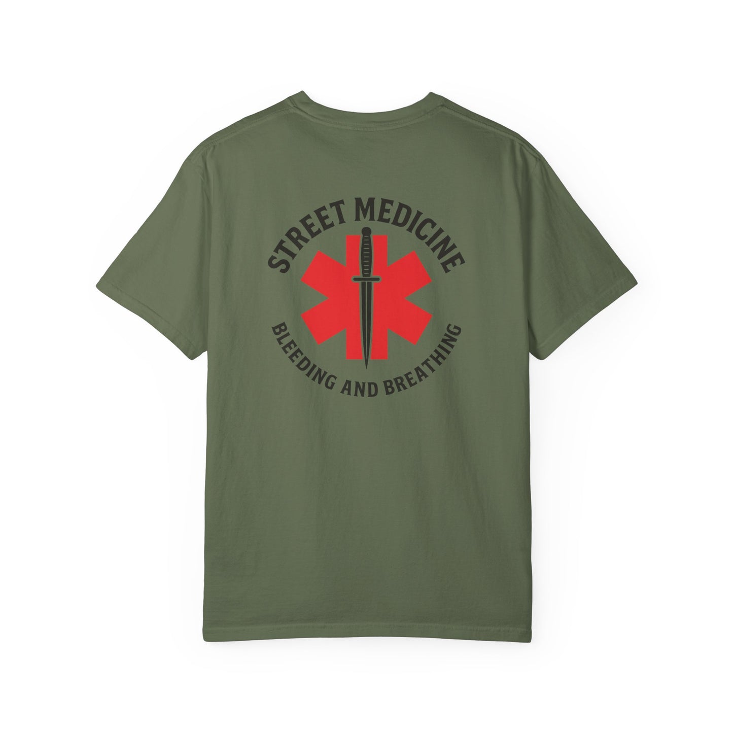 Street Medicine T-shirt, back/front logo