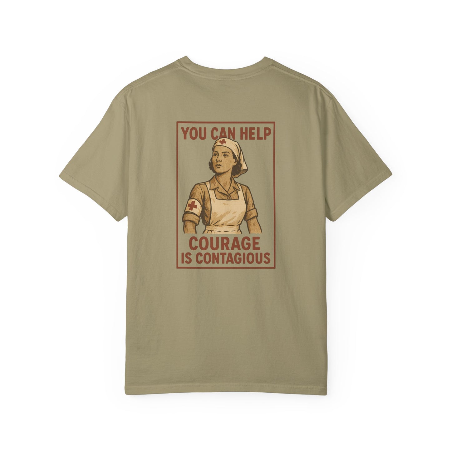 Nurse Courage T-shirt, back