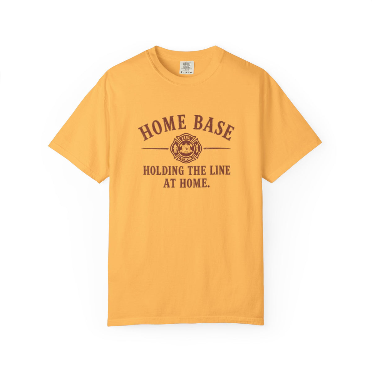 Home Base Fire T-Shirt, front