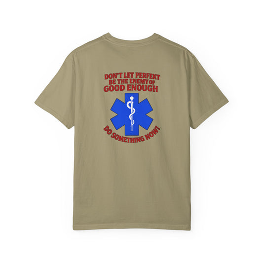 Don't Let Perfekt T-shirt, back/front logo