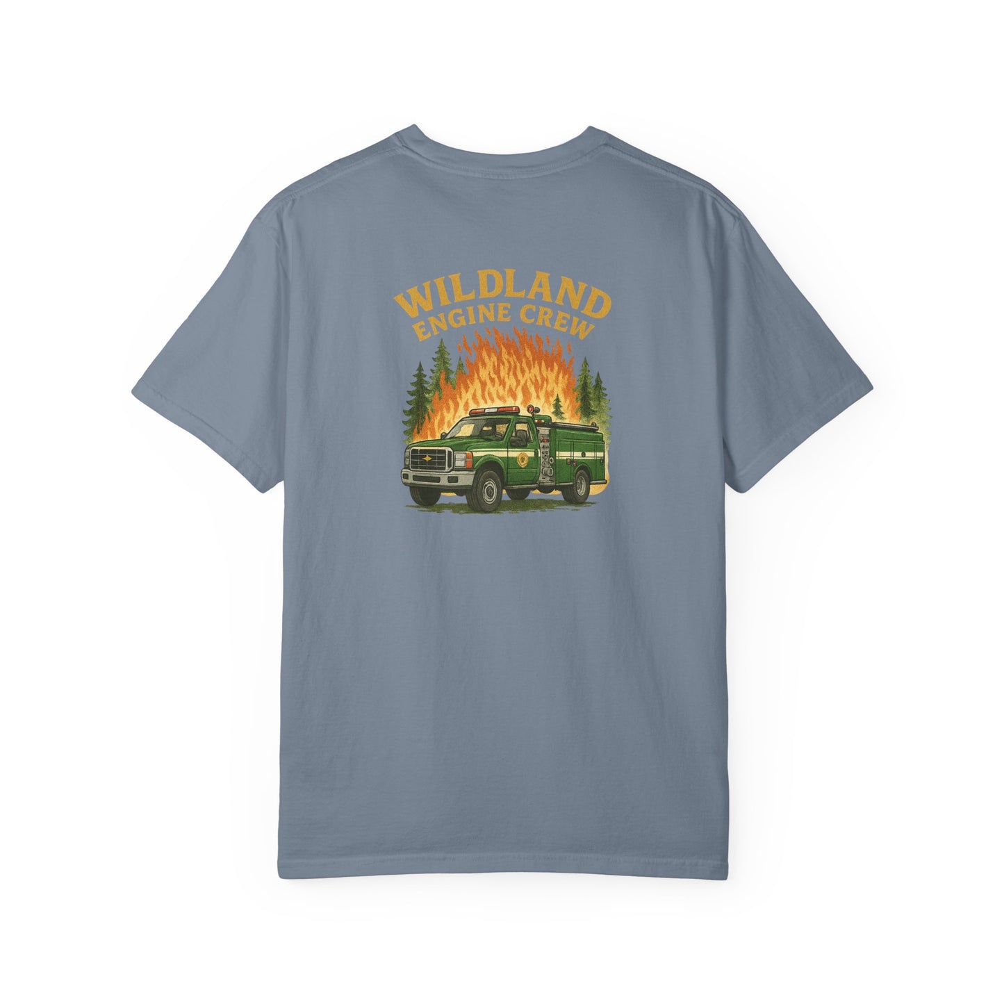 Engine Crew T-shirt (style 2), back