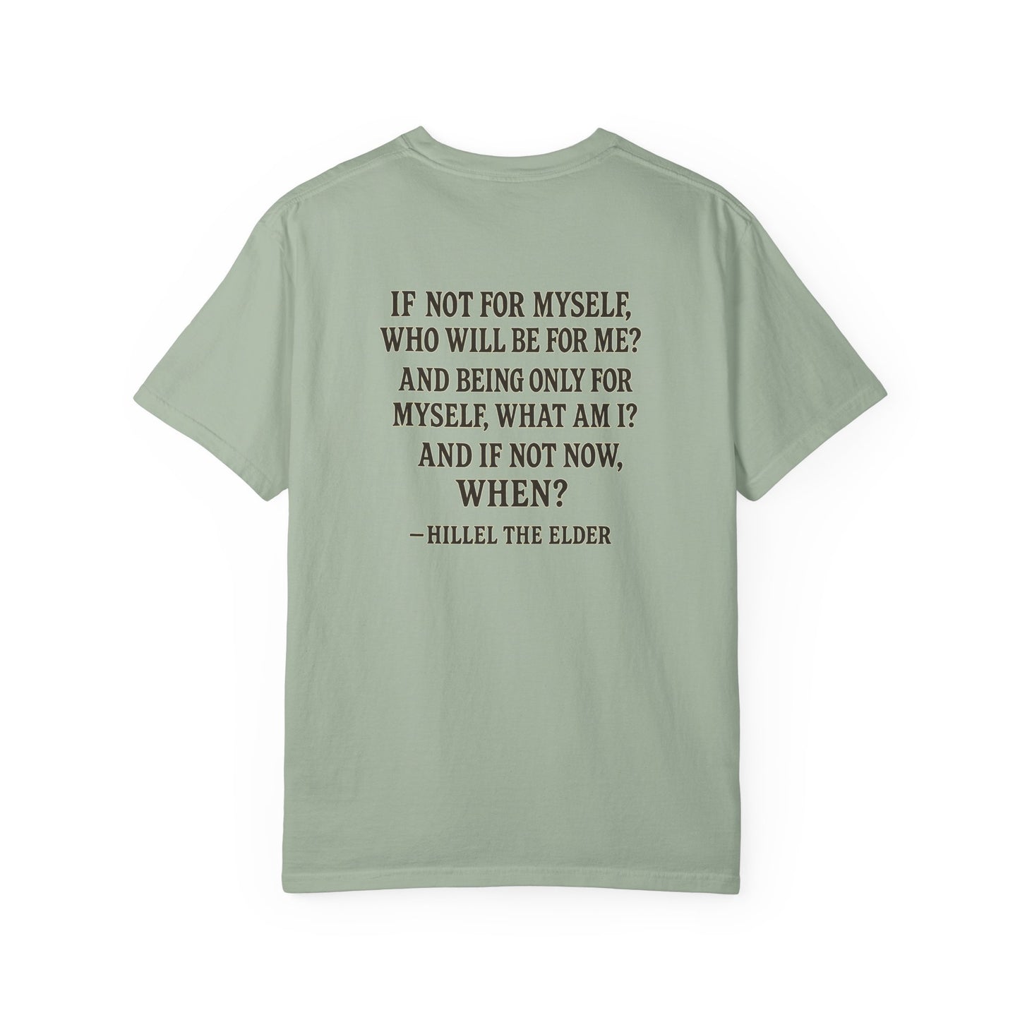 VVW Hillel the Elder Quote T-Shirt, back/front logo