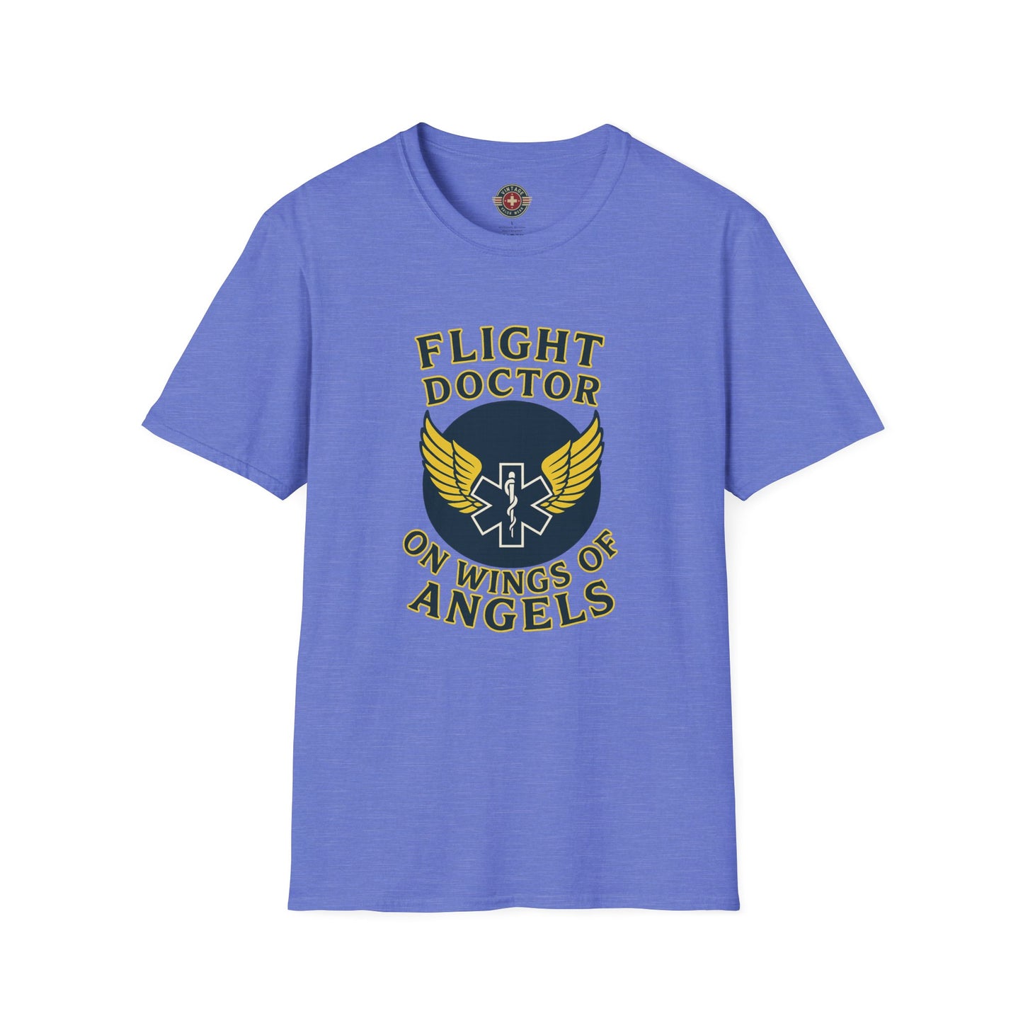 On Wings T-Shirt Flight Doctor, front