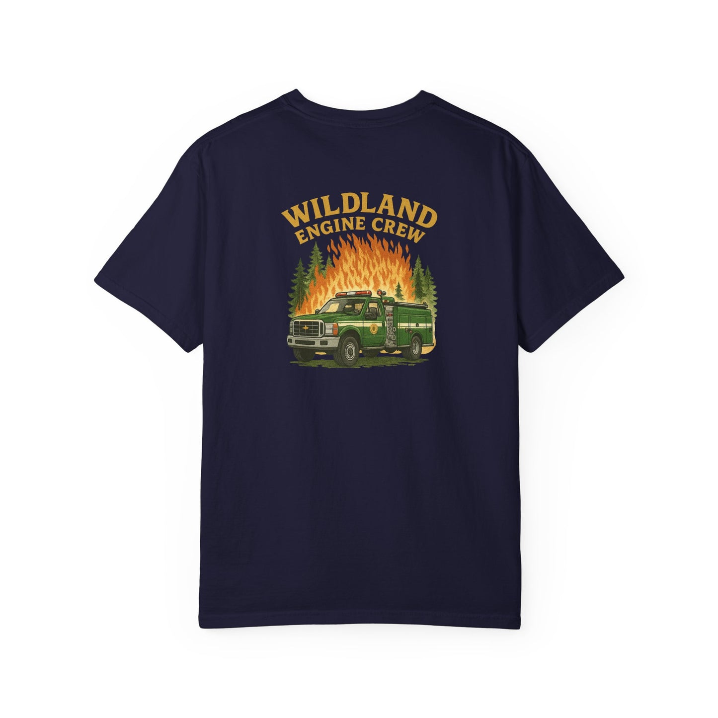 Engine Crew T-shirt (style 2), back